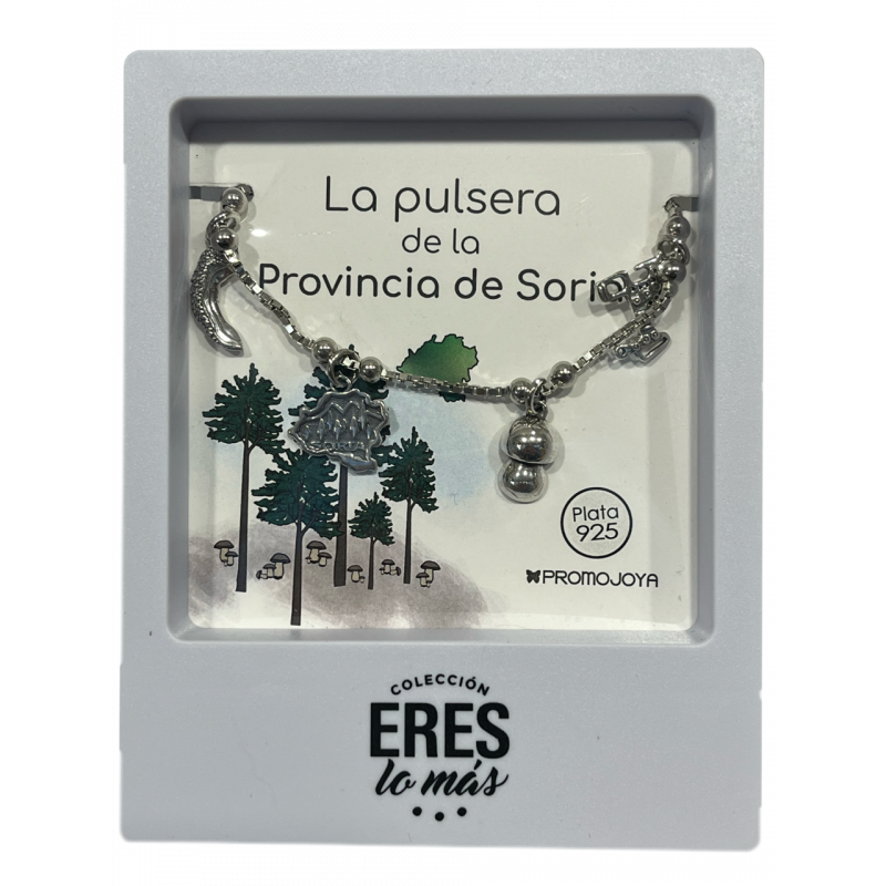 Pulsera Plata Provincia de Soria