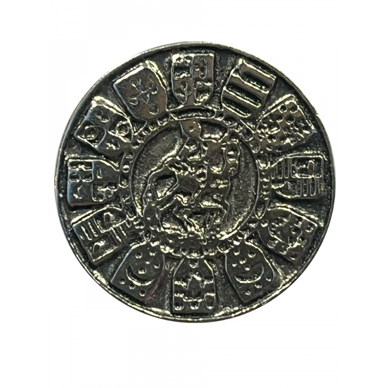 Pin Doce Linajes 2D Plateado