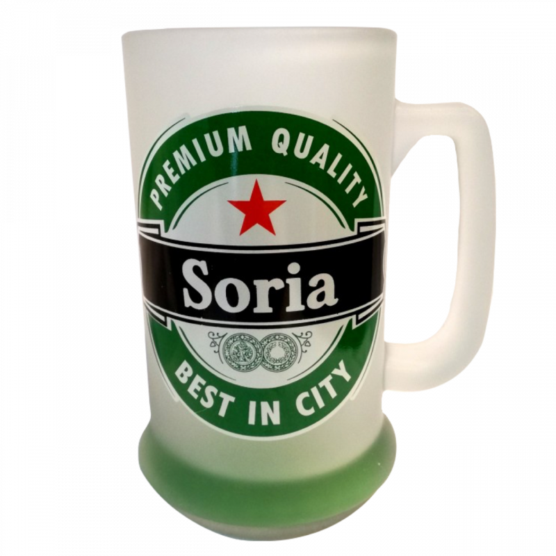 Jarra cerveza Soria hein