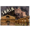 Imán monumentos de Soria 3 capas