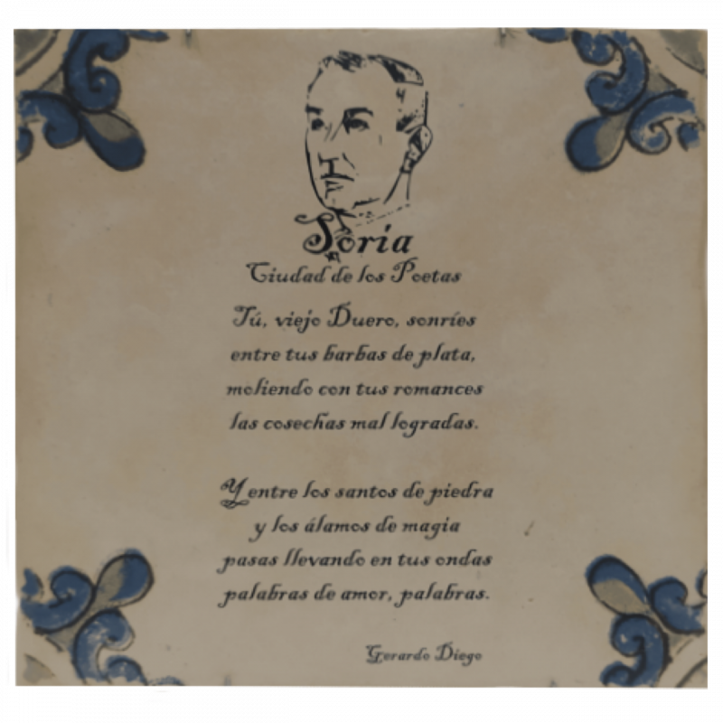 Baldosa Gerardo Diego