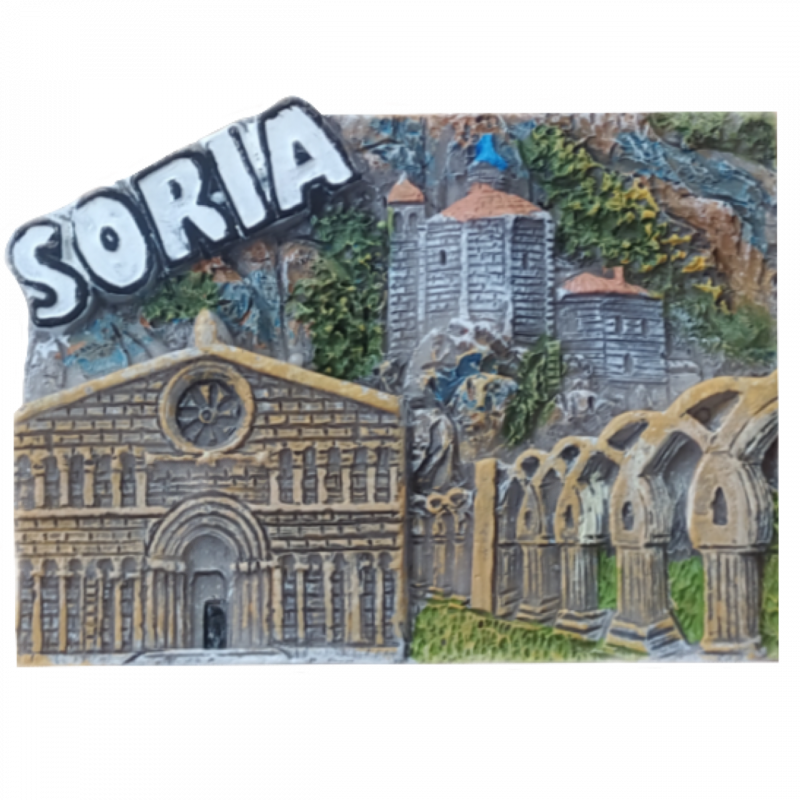 Imán monumentos de Soria