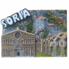 Imán monumentos de Soria