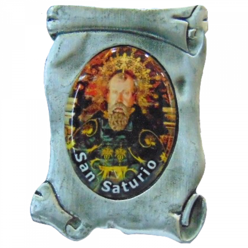 Imán pergamino San Saturio