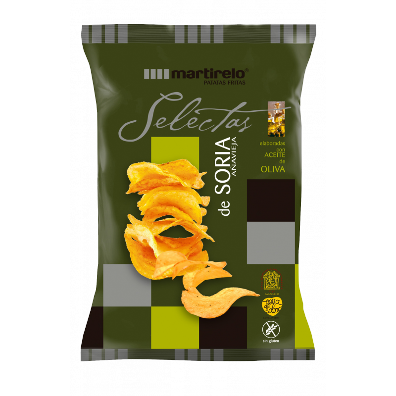 Caja patatas fritas Martirelo Selectas de soria Añavieja