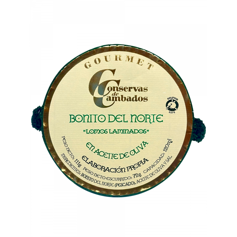 Lomos Laminados de Bonito del norte en aceite de oliva
