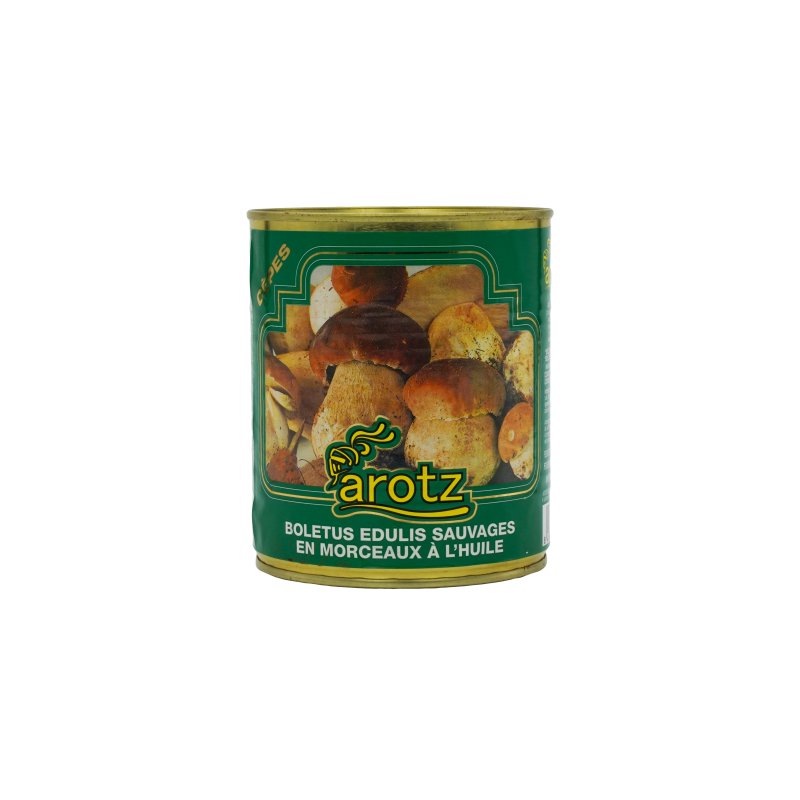 Boletus Edulis Troceados en Aceite de Oliva 7%
