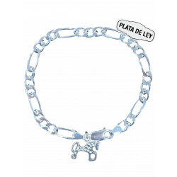 Pulsera Plata Hombre