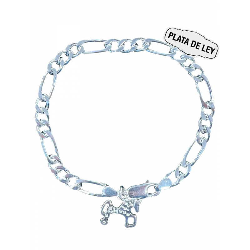 Pulsera Plata Hombre