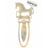 Marcapáginas de plata