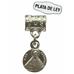 Abalorio Plata Colgante Pulsera San Saturio