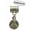 Abalorio Plata Colgante Pulsera San Saturio