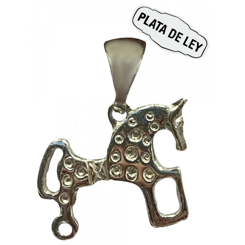 Colgante Plata Caballo de Soria md