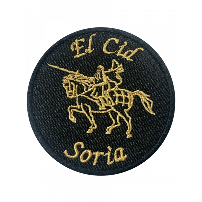 Parche textil El Cid + letras Soria