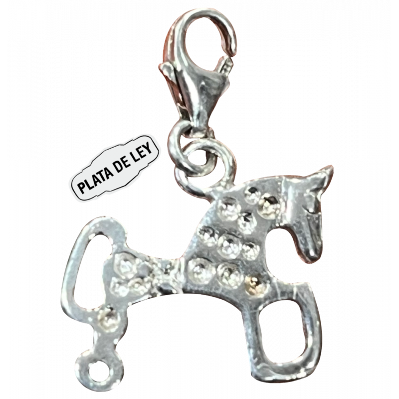 Caballo Plata Mosquetón
