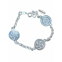 Pulsera Plata 3 Estelas