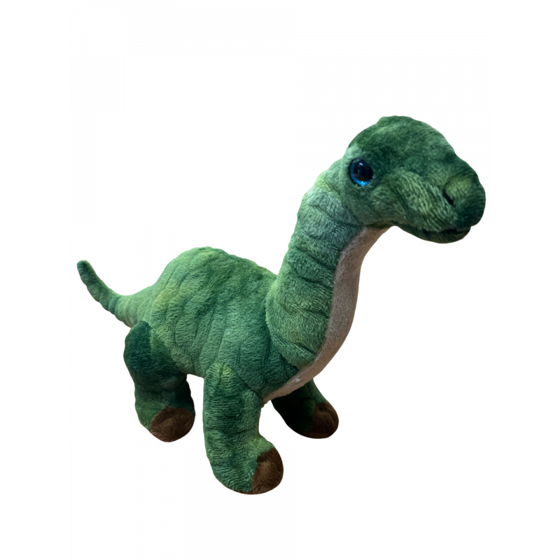 Peluche Brontosauros verde