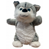 Mochila Peluche Husky