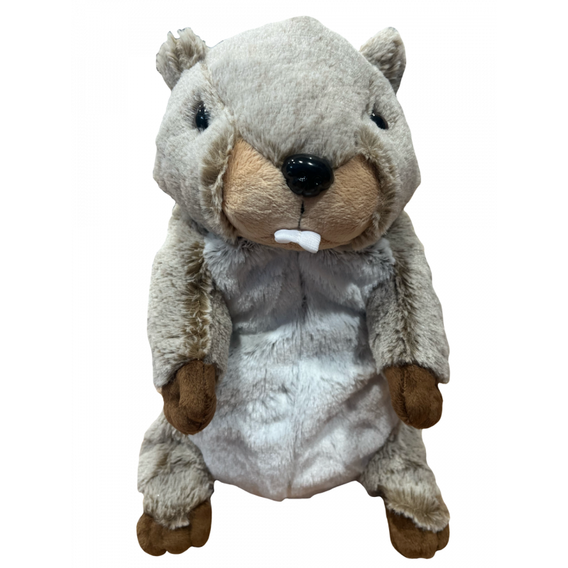 Mochila Peluche Marmota
