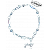 Pulsera Plata Bolitas