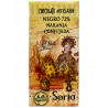 Chocolate Negro 72% Con Naranja Confitada