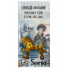 Chocolate Negro 72% con Flor de Sal