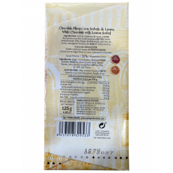 Chocolate Blanco Con Sorbete de Limón