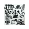 Imán Azulejo Motivos de Soria