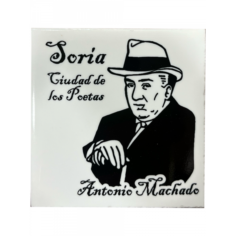 Imán Azulejo Antonio Machado