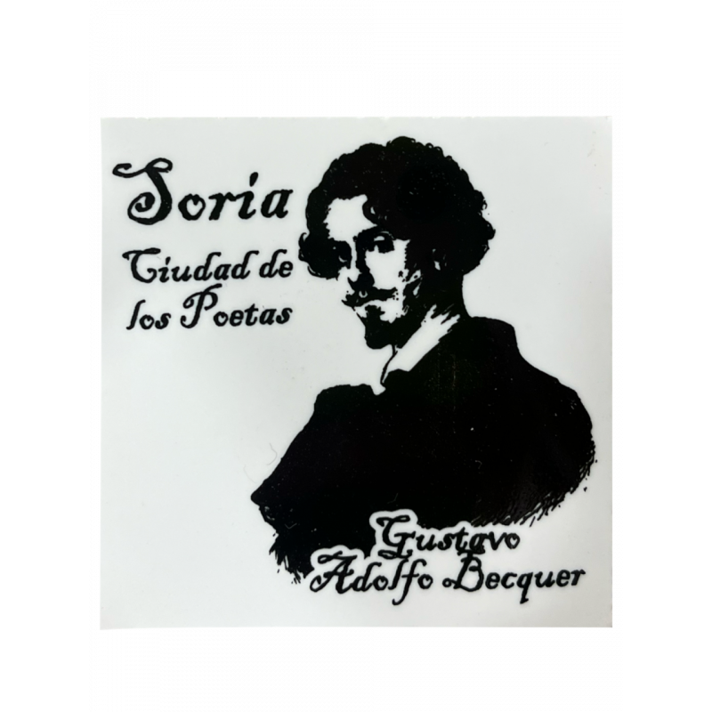 Imán baldosa Bécquer