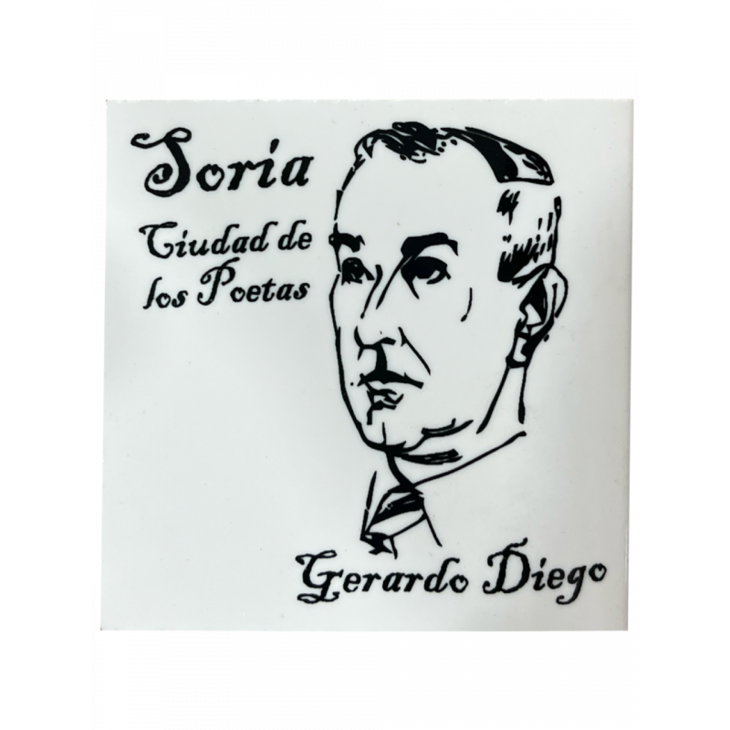 Imán baldosa Gerardo Diego