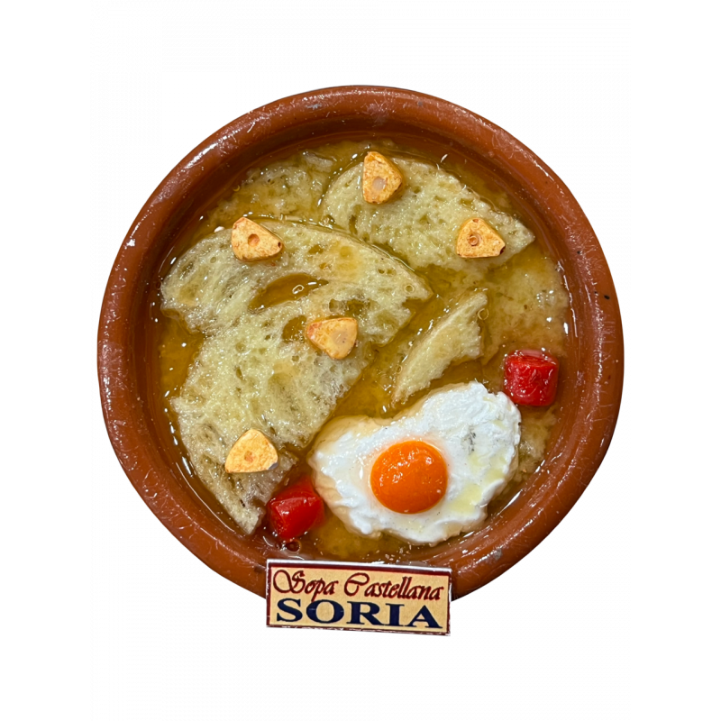 Imán Sopa Castellana + letras Soria