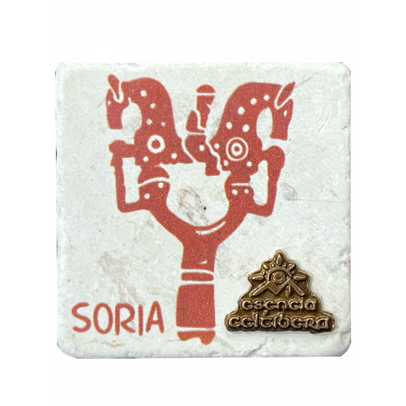 Imán piedra bastón de mando numantino