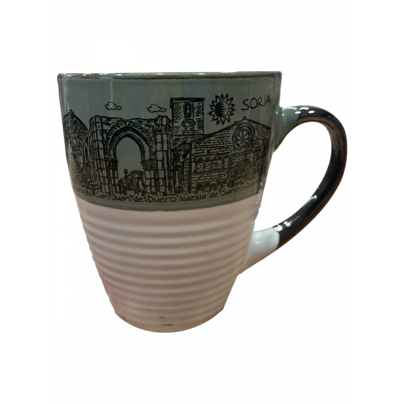 Taza cónica monumentos de Soria