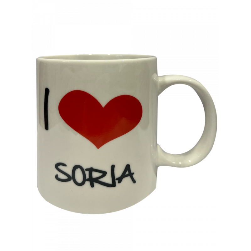 Taza corazón Soria