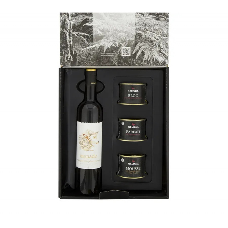Lote Gourmet 3 Foies + Vino