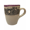 Taza borde morado Monumentos de Soria