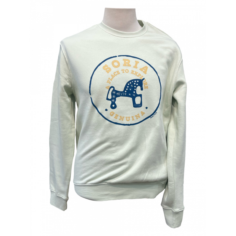 Sudadera Sin Capucha "A Place to Explore" Verde