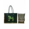 Bolso artesano Mediano Verde
