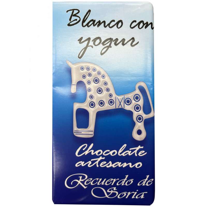 Chocolate blanco con yogurt