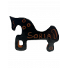 Imán Artesano Tajueco Caballo + Letras