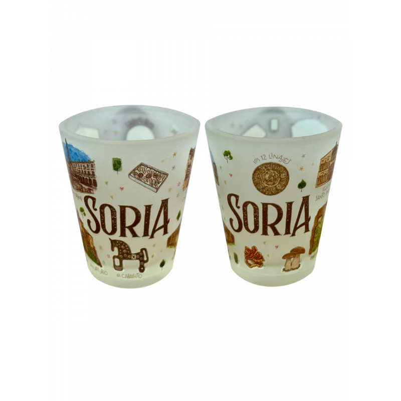 Vaso chupito Diseño Acuarela