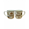 Taza de porcelana Diseño Acuarela