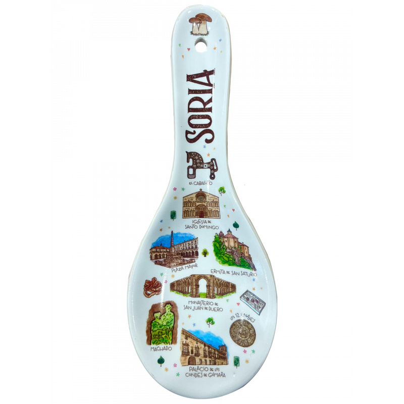 Reposa Cucharas Diseño Acuarela