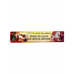 Chocolate Artesano Negro 54% Cacao Sin Azúcar Añadido