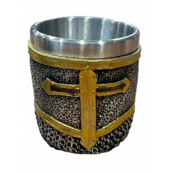 Chupito Resina Escudo Templario