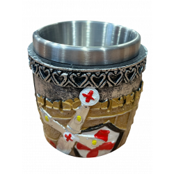 Chupito Templario Marrón Espada