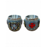 Chupito Templario Cruz y escudos