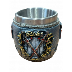 Chupito Templario Cruz y escudos