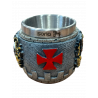 Chupito Templario Cruz y escudos